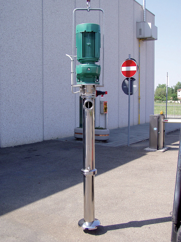 Винтовой вертикальный насос CSF Inox