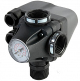 Реле давления Italtecnica РМ 5-3W для бытовых насосов c встроенным манометром