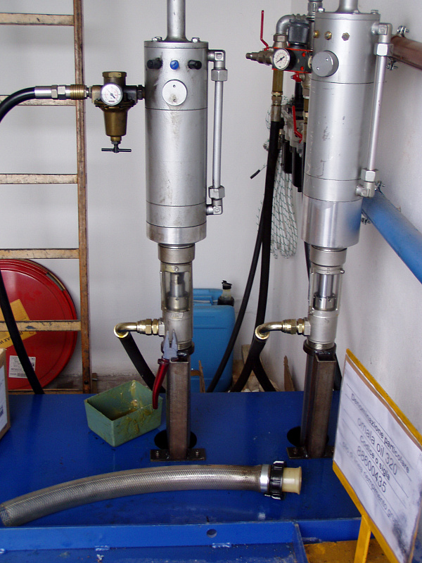 Поршневые насосы CSF Inox для перекачки масел